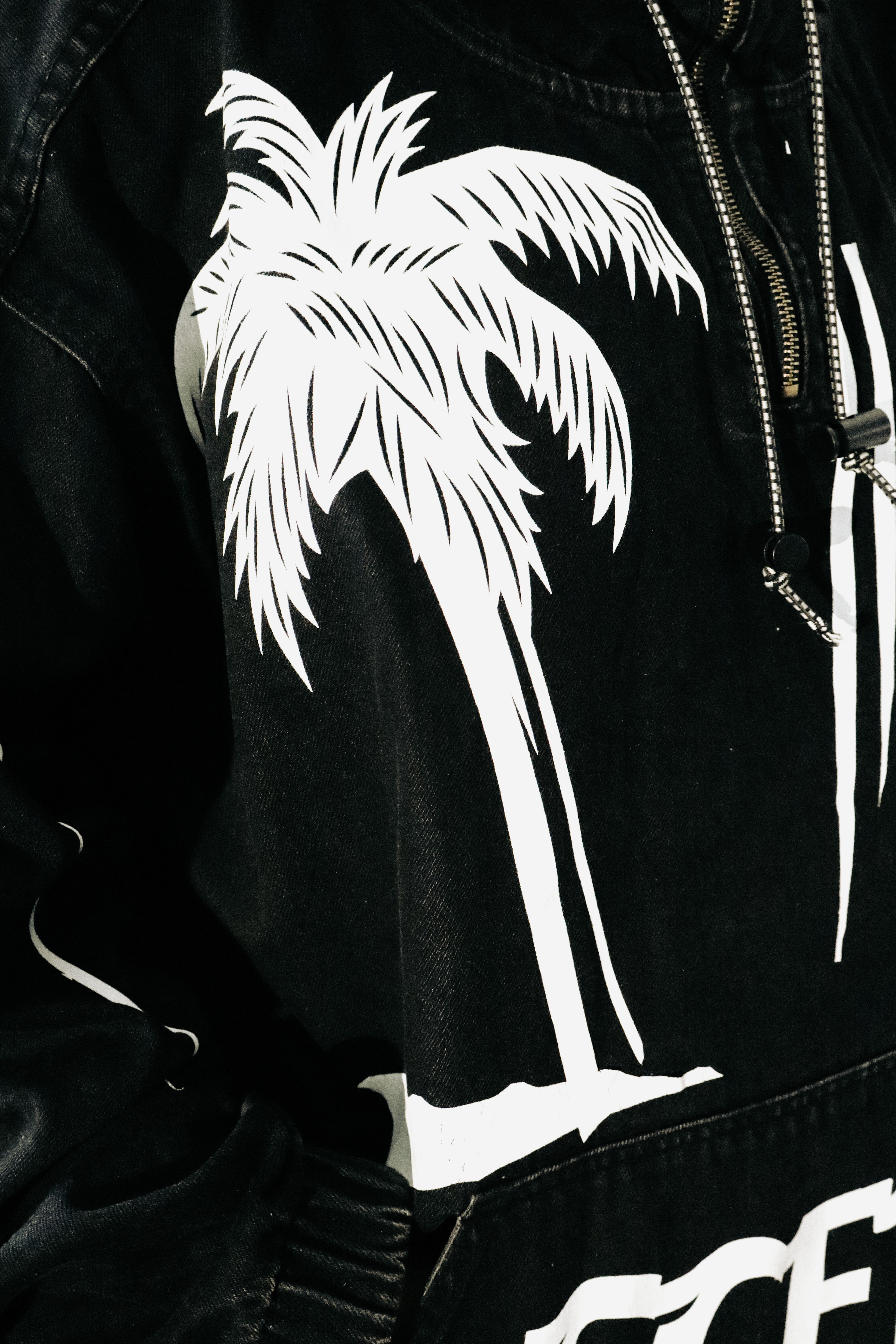 SCENT Heavyweight Bull Denim Zip Sweater thumbnail 5